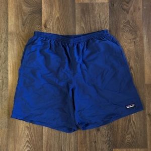 Patagonia Men’s Baggies Shorts 7in Inseam, M, Blue